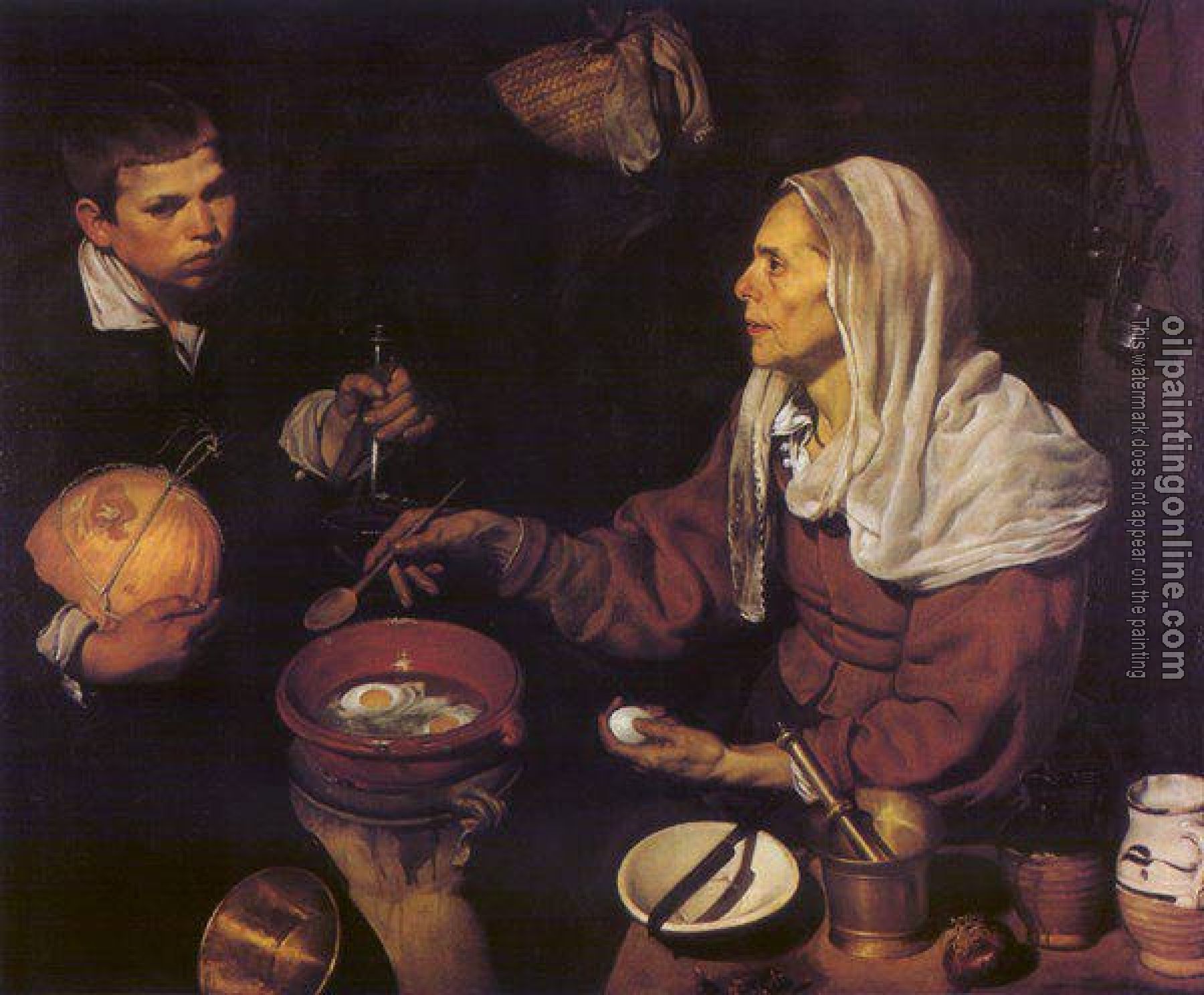 Velazquez, Diego Rodriguez de Silva - oil painting